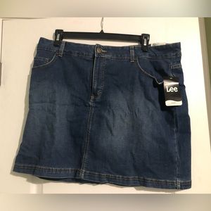 PLUS SIZE Lee Denim Skort